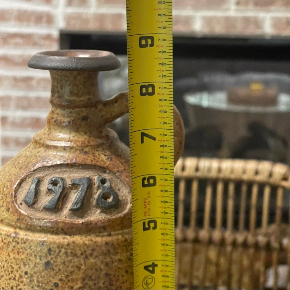 Vintage stoneware jug, 1978, given the embossed date.
Studio pottery! - Picture 10 of 10